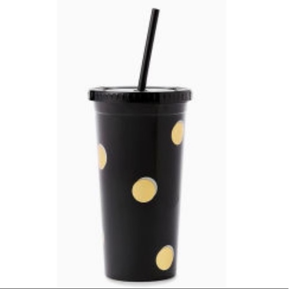 Kate Spade New York Insulated Tumbler with Straw